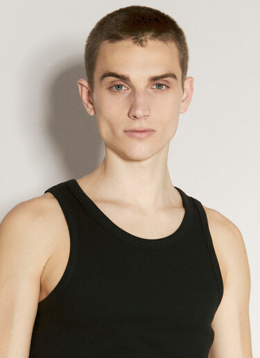 Entire Studios Rib Tank Top Black ent0155044