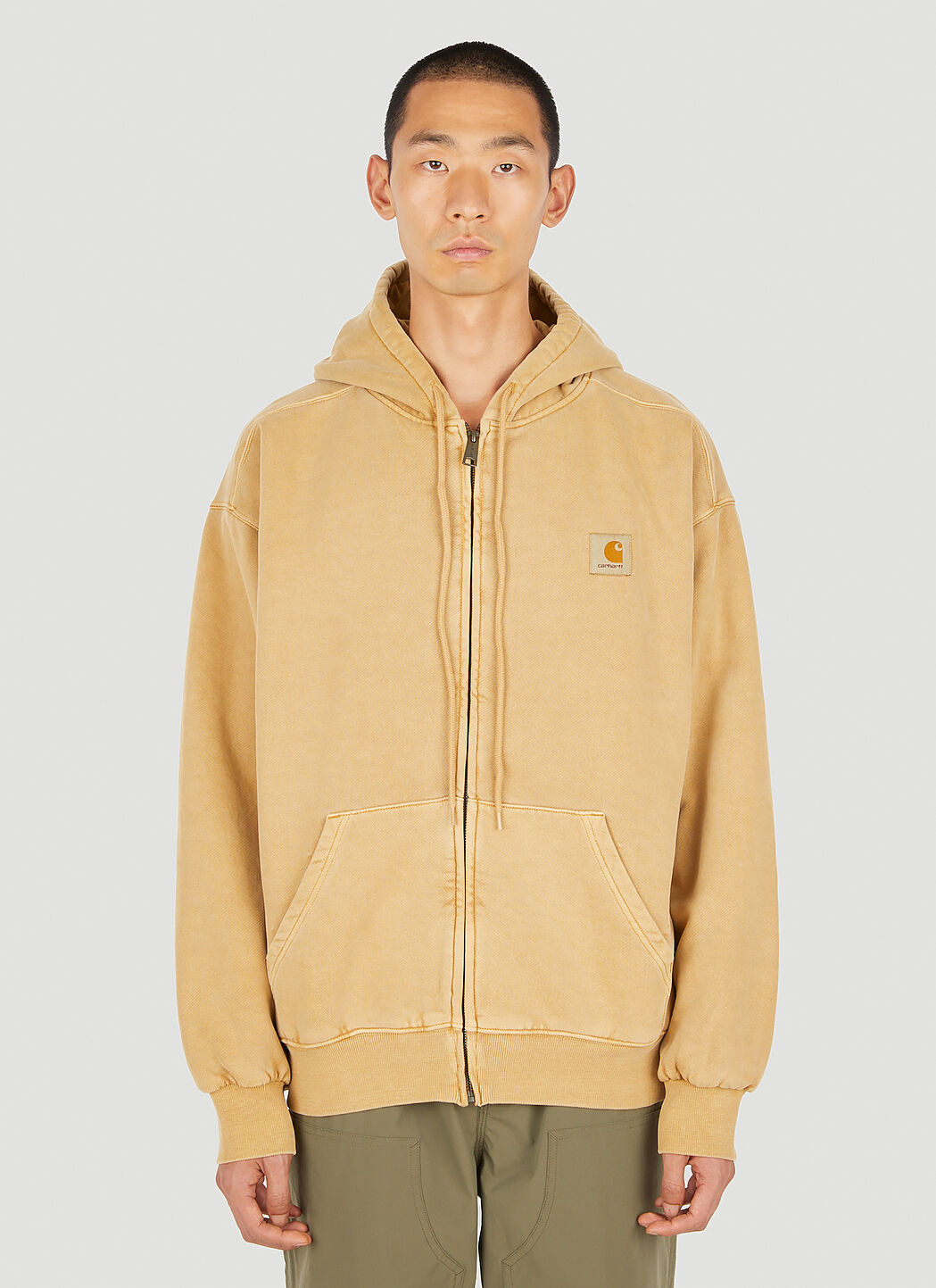 Carhartt WIP Vista Hooded Sweatshirt in Beige LN CC
