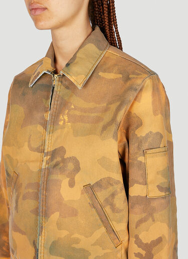 NOTSONORMAL Camouflage Dusted Jacket Orange nsm0351011