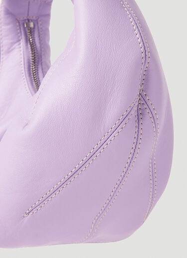 Small Buggle Hobo Handbag Kiko Kostadinov Small Buggle Hobo Handbag Purple kko0252015