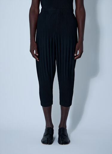Homme Plissé Issey Miyake Pleated Pants Black hmp0161015