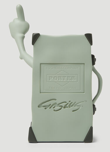 Porter-Yoshida & Co x Gasius オールド バッグ スーツケース スタチュー グリーン por0350001