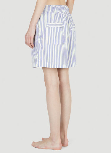 Tekla Skagen Stripes Shorts Blue tek0352005