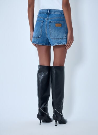 Alexander Wang Denim Mini Skirt Blue awg0263035