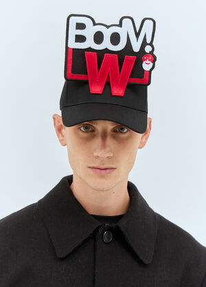 Burberry Boom W Baseball Cap Black bur0155007