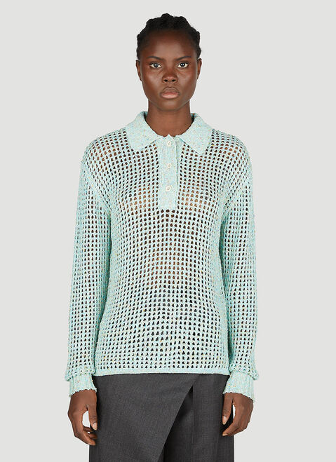 Jacquemus Knit Polo Top Beige jac0251040