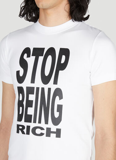 Slogan T-Shirt VETEMENTS Slogan T-Shirt White vet0151008