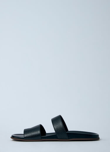 The Row Hugh Sandals Black row0260024