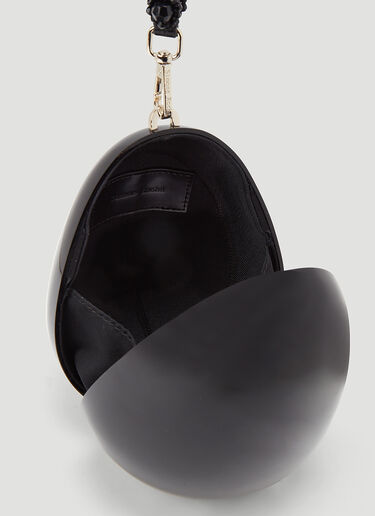 Simone Rocha Egg Handbag Black sra0244022