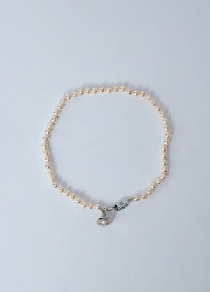 Vivienne Westwood Simonetta Pearl Necklace Silver vvw0360002