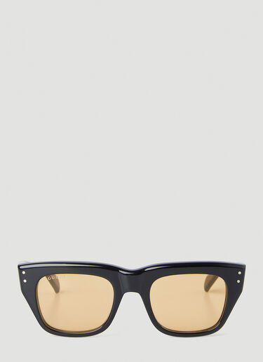 Gucci Square Frame Sunglasses Orange guc0151117