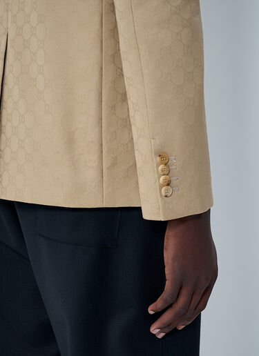 Monogram Blazer Gucci Monogram Blazer Camel guc0161009