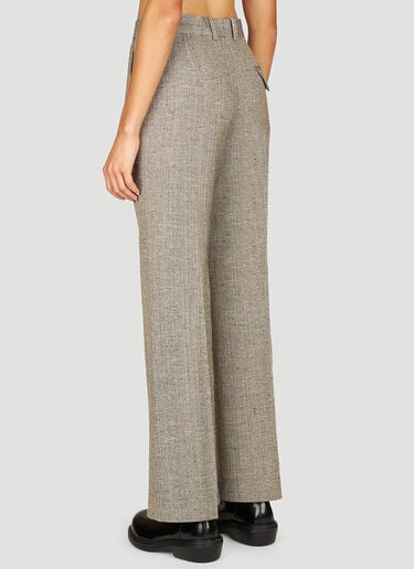 Knotted Melange Pants Bottega Veneta Knotted Melange Pants Grey bov0253081