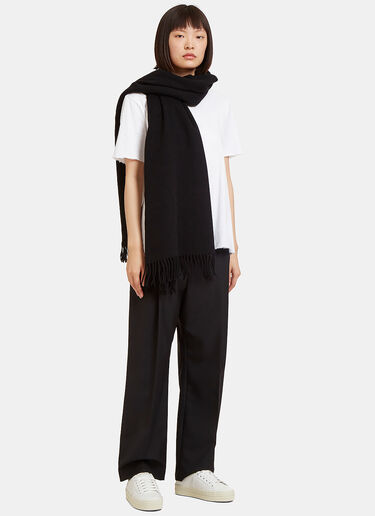 Acne Studios Canada Wool Scarf Black acn0300002