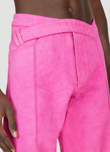 Mainline:RUS/Fr.CA/DE Asymmetric Jeans Pink mai0352002