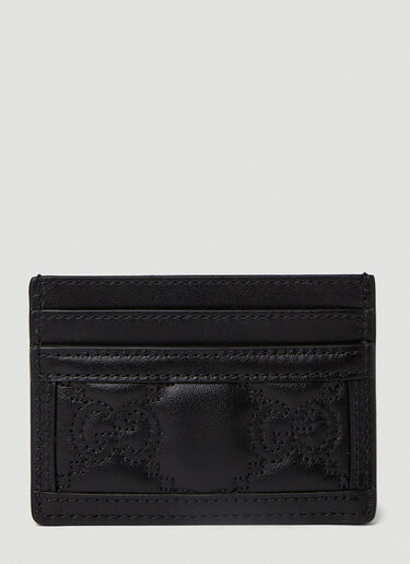 Gucci GG Matelassé Cardholder Black guc0251124