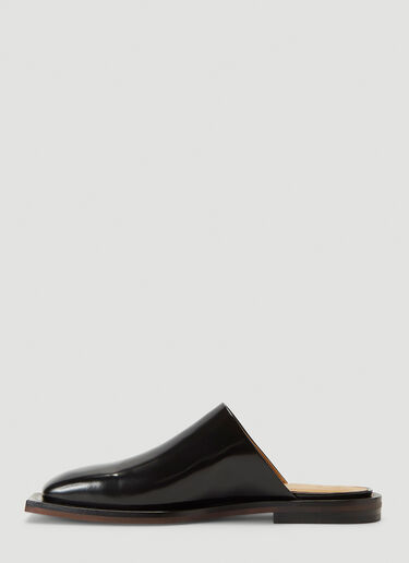 ION Slip-On Leather Shoes Black ion0340001