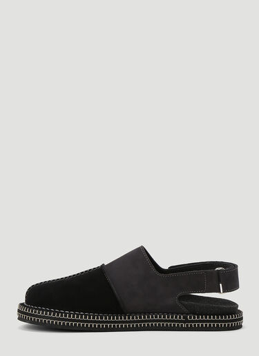 Jacquemus Les Mules Slip-Ons Black jac0144028