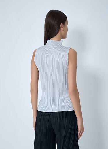 Pleated Tank Top Pleats Please Issey Miyake Pleated Tank Top Grey plp0262016