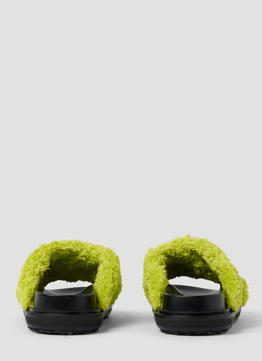 Marni Fussbett Slides Green mni0252019