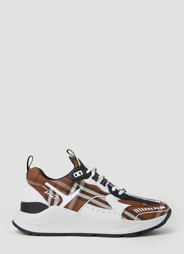 Burberry Sean Check Sneakers Brown bur0151059