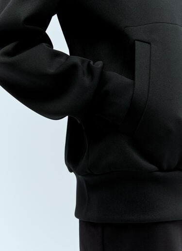 Comme Des Garçons PLAY ロゴパッチ フード付きスウェットシャツ ブラック cpl0355025