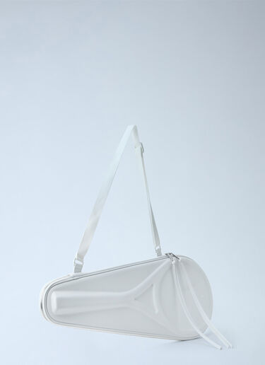 LN-CC® - Lacoste: Runway Large Leather Racket Bag - White Lacoste Runway Large Leather Racket Bag White lac0266008