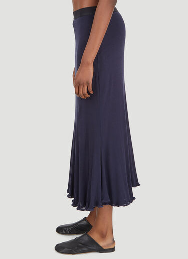 JW Anderson Fluted Hem Skirt Blue jwa0246010