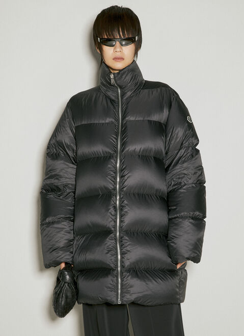 Moncler x Rick Owens Cyclopic Long Down Coat Black mcs0355001
