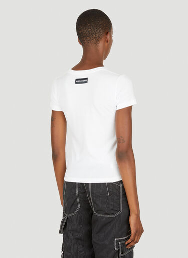 Marine Serre Mini Fit T-Shirt White mrs0252019