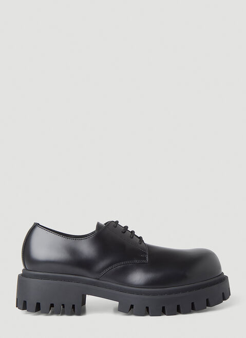 Vetements Sergeant Derby Shoes Black vet0154015