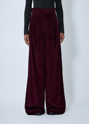 Max Mara Cherry Pants Bordeaux max0262046