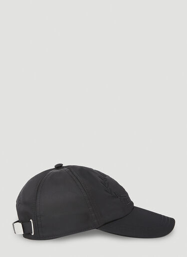 Burberry Oak Leaf Crest Baseball Cap Black bur0153050