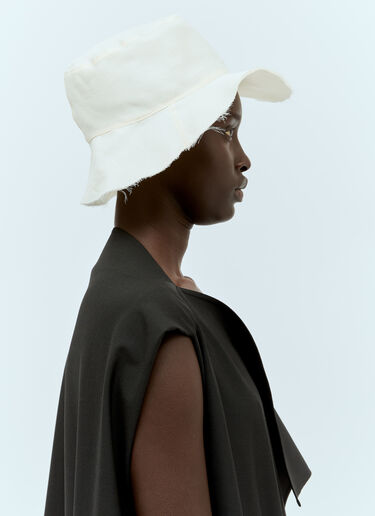 The Row Sofia Bucket Hat Cream row0256053