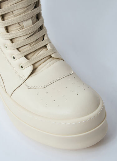 Rick Owens Jumbolaced Geobasket Sneakers White ric0160010