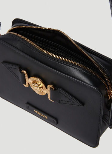 Medusa Biggie Crossbody Bag Versace Medusa Biggie Crossbody Bag Black ver0149027
