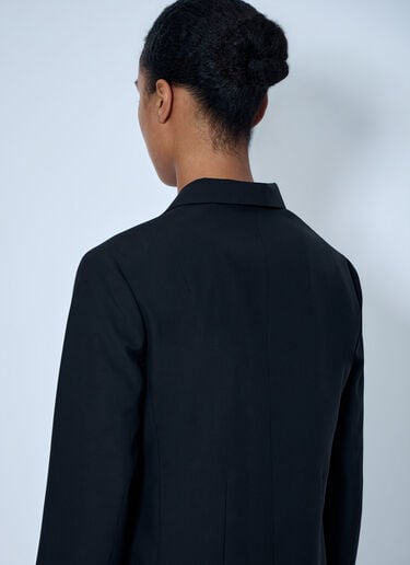 LN-CC® - Jil Sander: Tailored Blazer in Wool Blend - Black Jil Sander Tailored Blazer in Wool Blend Black jil0265002