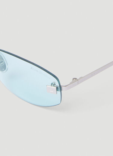 Acne Studios Rimless Tinted Glasses Blue acn0253004