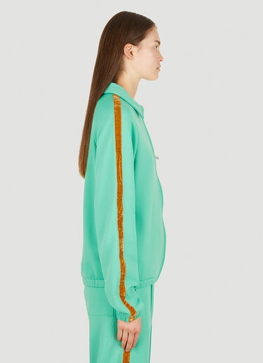 Acne Studios Face Patch Track Jacket Green acn0249018