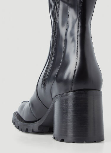Our Legacy Mid Shaft Boots Black our0246024