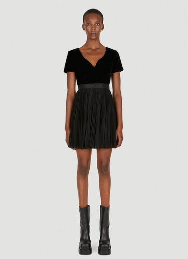 Velvet Mini Dress Gucci Velvet Mini Dress Black guc0250002