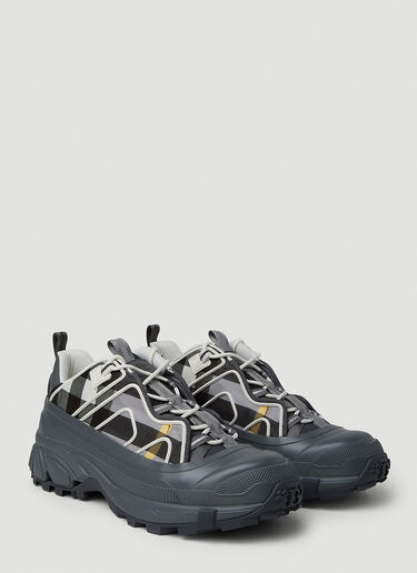 Burberry Arthur Vintage Check Sneakers Grey bur0151058