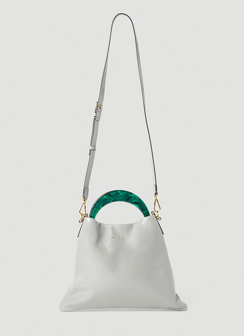 Marni Venice Small Shoulder Bag Black mni0254003
