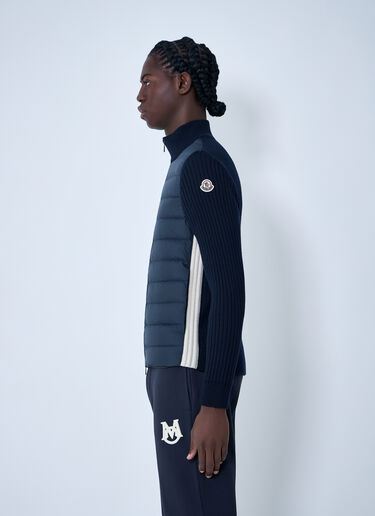 Moncler Logo Motif Gilet Navy mon0163044