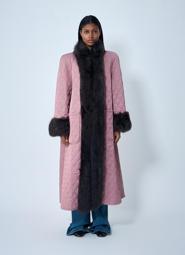 Long Hybrid Coat Chloé Long Hybrid Coat Brown chl0262015