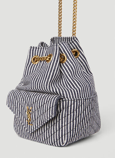 Saint Laurent 나노 버킷 숄더백 블루 sla0251128