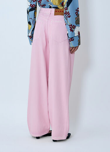 Marni Denim Pants Pink mni0263005