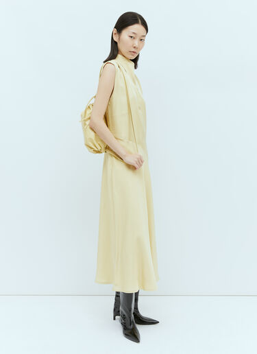 Jil Sander 松软单肩包 黄色 jil0255007