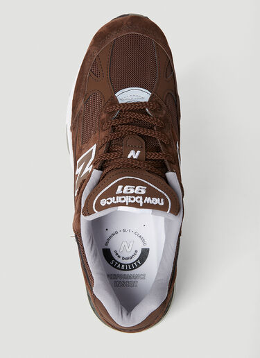 New Balance メイドイン UK 991v1 スニーカー ブラウン new0151001