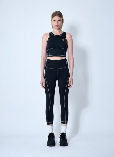 Moncler Grenoble Logo Patch Leggings Black mog0259010
